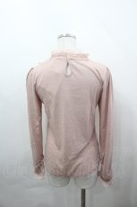 画像3: axes femme / ブローチ付きブラウス風PO M アワピンク I-26-05-02-043-AX-TO-SA-ZI (3)