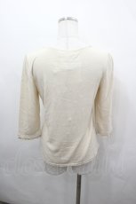 画像3: axes femme / 刺繍入りBIGリボンプルオーバー M キナリ I-26-05-02-052-AX-TO-SA-ZI (3)