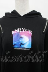 画像2: KRY CLOTHING / illusory truth effect  黒ｘ青 I-26-05-02-055-PU-TO-SA-ZI (2)
