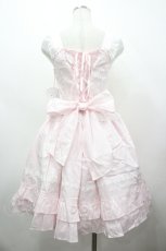 画像2: BABY,THE STARS SHINE BRIGHT / Strawberry Dropsジャンパースカート  ピンク I-26-05-02-071-BA-OP-SA-ZI (2)
