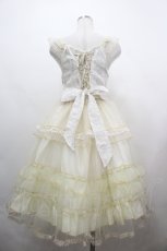 画像2: BABY,THE STARS SHINE BRIGHT / 月夜の光 Twilight Princess ジャンパースカート  生成り I-26-05-02-072-BA-OP-SA-ZI (2)