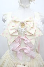 画像3: BABY,THE STARS SHINE BRIGHT / Sweet Candy Ribbonジャンパースカート(カチューシャセット)  アイボリー I-26-05-02-076-BA-OP-SA-ZI (3)