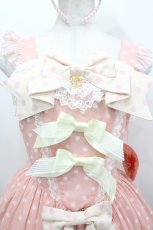 画像3: BABY,THE STARS SHINE BRIGHT / Sweet Candy Ribbonジャンパースカート(カチューシャセット)  ピンク I-26-05-02-077-BA-OP-SA-ZI (3)