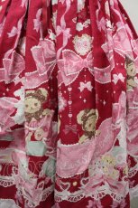画像2: BABY,THE STARS SHINE BRIGHT / くみゃちゃんの Ribbon Ribbon C’est Bon Belle JourneeジャンパースカートI型  エンジ I-26-05-02-079-BA-OP-SA-ZI (2)