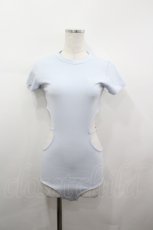 画像1: lilLilly / レオタードTシャツ  サックス I-26-05-02-090-LO-TO-SA-ZI (1)
