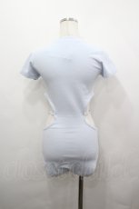 画像3: lilLilly / レオタードTシャツ  サックス I-26-05-02-090-LO-TO-SA-ZI (3)