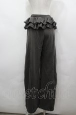 画像3: Darich / ユーズドルックフリルスウェットパンツ  グレー I-26-05-02-112-LO-PA-SA-ZI (3)