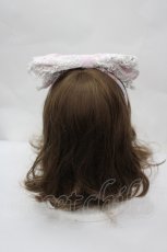 画像2: BABY, THE STARS SHINE BRIGHT / くみゃちゃんの Ribbon Ribbon C’est Bon Belle Journee柄リボンカチューシャ  ピンク I-26-05-02-137-BA-AC-SA-ZI (2)
