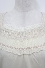 画像3: axes femme / ラメレースインナープルオーバー M キナリ I-26-05-04-004-AX-TO-SA-ZI (3)