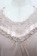 画像3: axes femme / 薔薇レースカットソー  ピンク I-26-05-04-005-AX-TO-SA-ZI (3)