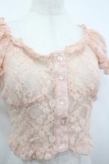 画像3: lilLilly / レーシィパフトップス  ピンク I-26-05-04-044-LO-BL-TE-ZI (3)