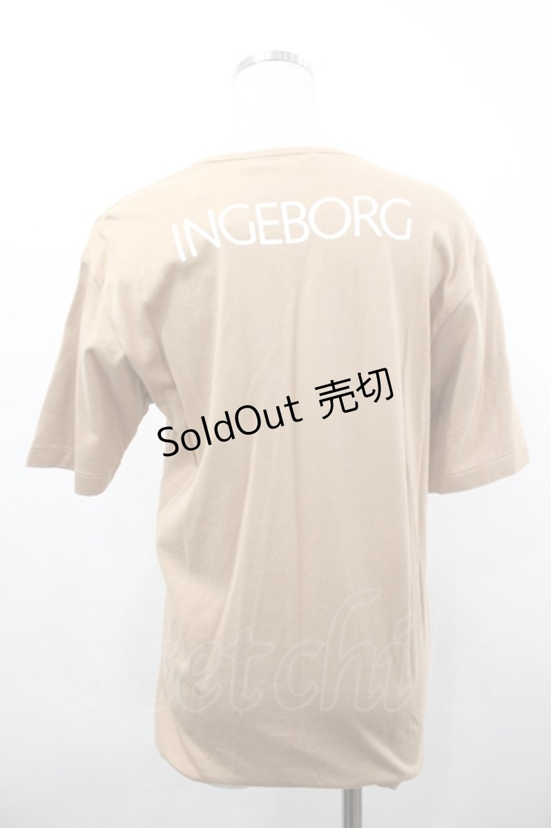 画像3: INGEBORG / 4つリボン半袖カットソー M ベージュ I-26-05-04-073-LO-TO-SA-ZI (3)