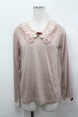 画像1: axes femme / 襟付インナープルオーバー M アワピンク I-26-05-04-018-AX-TO-SA-ZI (1)