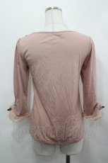 画像2: axes femme / 袖口モチーフ付インナープルオーバー M アワピンク I-26-05-04-026-AX-TO-SA-ZI (2)