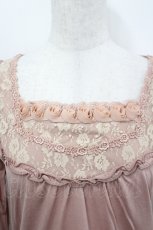 画像3: axes femme / 袖口モチーフ付インナープルオーバー M アワピンク I-26-05-04-027-AX-TO-SA-ZI (3)