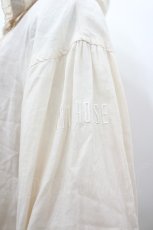 画像3: PINK HOUSE / ピコフリルフードローンブラウス  白 I-26-05-06-034-LO-BL-SA-ZI (3)
