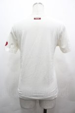 画像2: PINK HOUSE / ハートリースpt半袖Tシャツ M ホワイト I-26-05-06-057-LO-TS-SA-ZI (2)