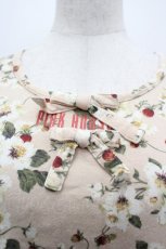 画像3: PINK HOUSE / 苺柄2つリボン長袖Tシャツ L ピンク I-26-05-06-061-LO-TS-SA-ZI (3)