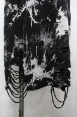 画像3: ililil / クラッシュ加工タンク  黒Ｘ白 I-26-05-06-079-PU-TO-SA-ZI (3)