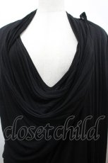画像3: CIVARIZE / ドレープカットソー 46 黒 I-26-05-06-080-PU-TO-SA-ZI (3)