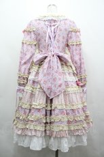 画像2: BABY,THE STARS SHINE BRIGHT / Bouquet de Saison Printanierワンピース  ラベンダー I-26-05-06-085-BA-OP-SA-ZI (2)