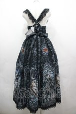 画像2: Royal Princess Alice / いばら姫　粟木こぼねコラボ　ジャンパースカート  黒 I-26-05-06-096-LO-OP-SA-ZI (2)