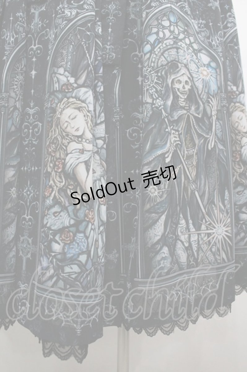 画像3: Royal Princess Alice / いばら姫　粟木こぼねコラボ　ジャンパースカート  黒 I-26-05-06-096-LO-OP-SA-ZI (3)