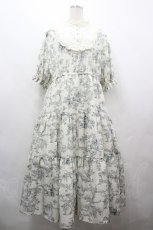 画像1: m petit by misako / TT*AMトワルドジュイワンピース 3L アイボリー I-26-05-06-101-LO-OP-SA-ZI (1)