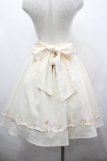 画像2: Amavel / Rabbits a la modeチュールレイヤードスカート  アイボリー I-26-05-06-118-CA-SK-SA-ZI (2)