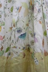 画像3: Franche Lippee / ボタニカルプリントスカート 3L イエロー I-26-05-06-121-LO-SK-SA-ZI (3)