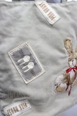 画像4: PINK HOUSE / うさぎ刺繍&ワッペンバッグ  ベージュ I-26-05-06-142-LO-BG-SA-ZI (4)
