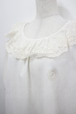 画像3: m petit by misako / レース襟プルオーバー 4L アイボリー I-26-05-06-022-LO-TO-SA-ZI (3)