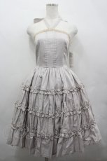 画像1: Victorian maiden / ロココブーケブリジットワンピース  グレージュ I-26-05-08-031-CL-OP-SA-ZI (1)