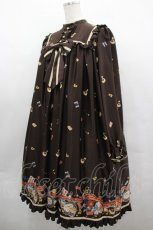 画像3: metamorphose / sewing boxAラインワンピース  ブラウン I-26-05-08-033-ME-OP-TE-ZI (3)