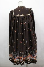 画像4: metamorphose / sewing boxAラインワンピース  ブラウン I-26-05-08-033-ME-OP-TE-ZI (4)