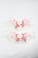 画像9: Cipress / 蔓デザイン半袖ワンピースセット  ピンクｘ白 I-26-05-08-034-LO-OP-SA-ZI (9)