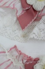 画像10: Cipress / 蔓デザイン半袖ワンピースセット  ピンクｘ白 I-26-05-08-034-LO-OP-SA-ZI (10)