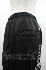 画像3: REFLEM / ハーネスカーゴパンツ  黒Ｘ白 I-26-05-08-075-PU-PA-SA-ZI (3)