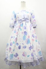 画像1: Angelic Pretty / Dream Marineワンピース  白 I-26-05-08-077-AP-OP-SA-ZI (1)