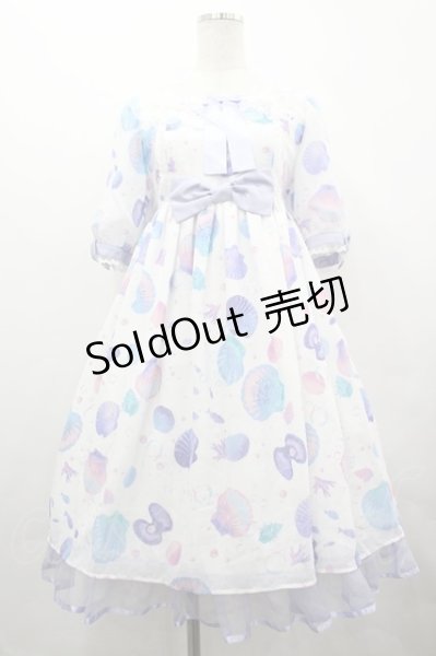 Angelic Pretty Dream Marine ワンピース Angelic Pretty / Dream Marineワンピース 白 I-26-05-08-077-AP-OP-SA