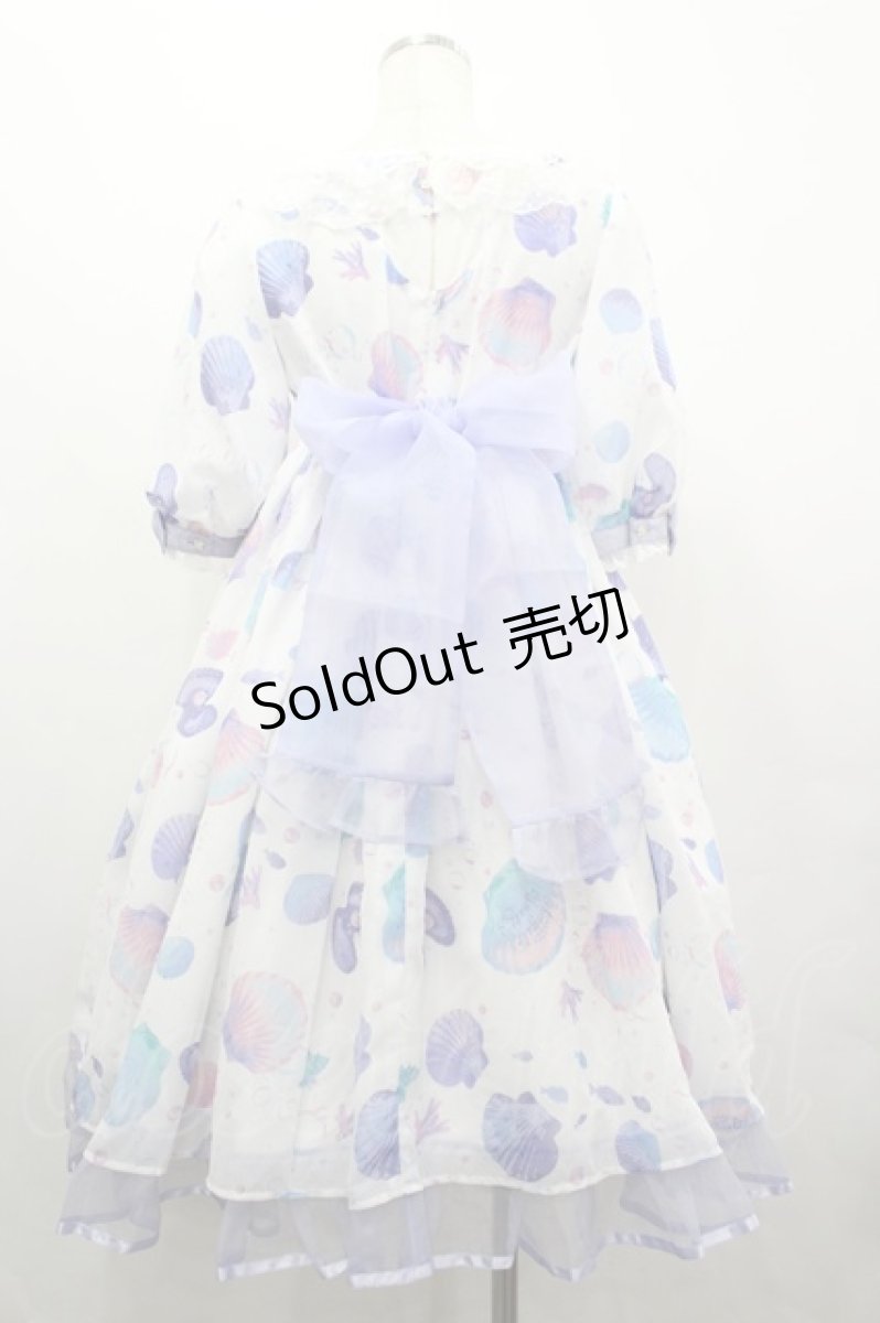 画像2: Angelic Pretty / Dream Marineワンピース  白 I-26-05-08-077-AP-OP-SA-ZI (2)