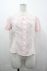 画像1: Angelic Pretty / ピュアシフォンブラウス  ピンク I-26-05-08-079-AP-BL-SA-ZI (1)