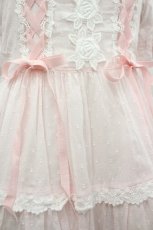 画像3: BABY,THE STARS SHINE BRIGHT / デザートワンピース  ピンクＸ白 I-26-05-08-082-BA-OP-SA-ZI (3)