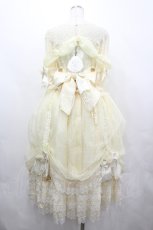 画像2: ALICE and the PIRATES / La Belle et la secret de la roseドレス  アイボリーＸイエロー I-26-05-08-085-PA-OP-SA-ZI (2)