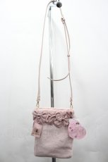 画像1: m petit by misako / AM*リボンショルダー  中桃 I-26-05-08-090-LO-BG-SA-ZI (1)