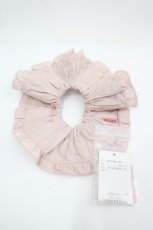 画像2: PINK HOUSE / ローンフリルシュシュ  ピンク I-26-05-08-120-LO-AC-SA-ZI (2)