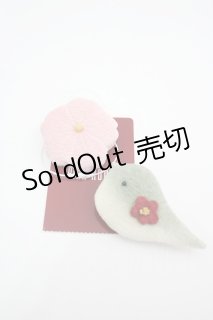 【未使用✨】　ピンクハウス　ねりきり　ミニコサージュセット　うさぎ　もも 未使用✨】 ピンクハウス ねりきり ミニコサージュセット うさぎ もも