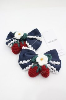 ベイクドベリージャンパースカート　リボンクリップセット アクシーズファム シャルミエール ベイクド ベリー ジャンパースカート
