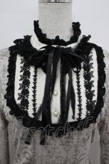 画像2: FRILL / レースヨークプリントカットソー  ベージュ I-26-05-08-017-HN-BL-TE-ZI (2)