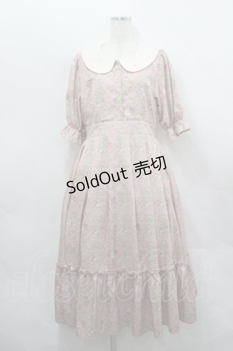 画像1: m petit by misako / NINA’Sコラボトワルドジュイワンピース L ピンク I-26-05-10-077-LO-OP-SA-ZI (1)